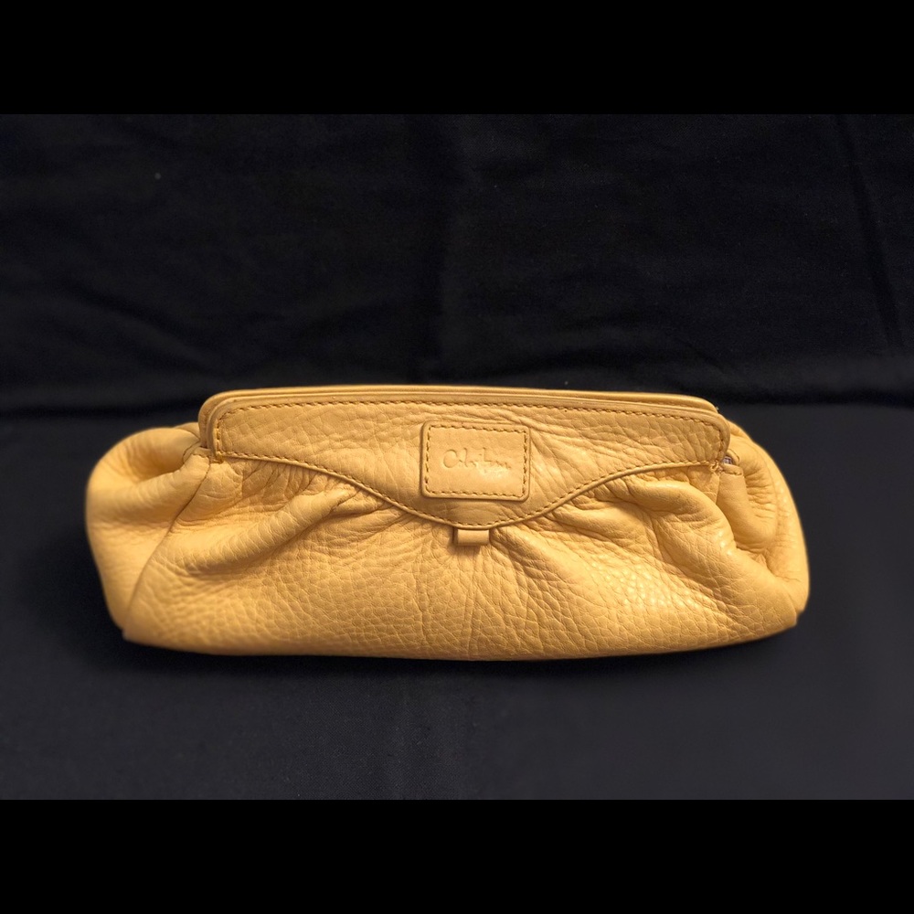 Cole Haan Leather Cosmetics Bag